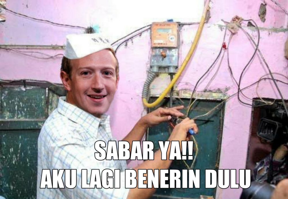 Deretan Meme lucu ketika FB, WA, dan IG Down ini bikin cekikikan